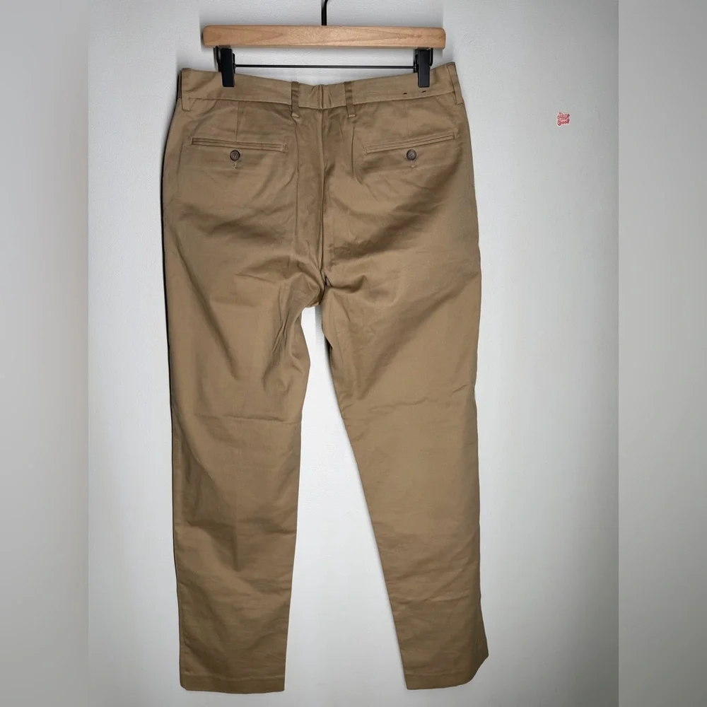 J by J.Crew Flex Tapered Khaki Pants Tailored Office Business Casual Performance